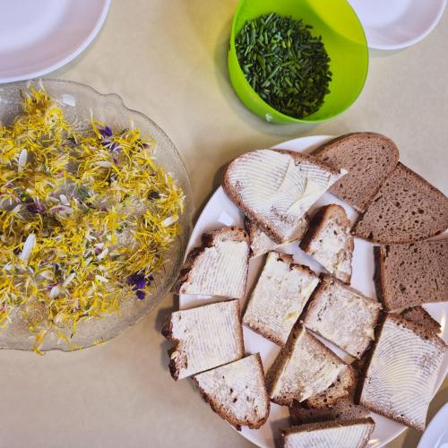 Butterbrote mit Kräuter